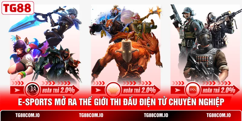 Home 24 E-Sports mở ra thế giới thi đấu điện tử chuyên nghiệp